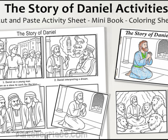 The Story of Daniel Printable Activities